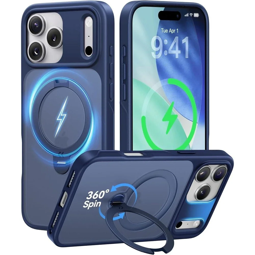 CASEKOO Official Blue for iPhone 17 Pro Case 17 Case, 1-Blue